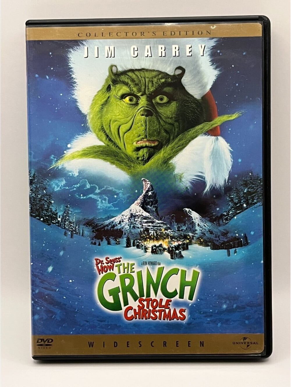 Dr. Seuss' How the Grinch Stole Christmas DVD Collector's Edition Jim Carrey